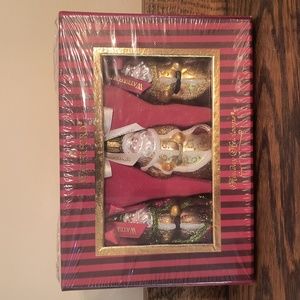 Waterford Santa Ornaments